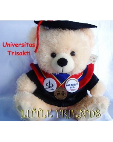 Boneka Wisuda Universitas Trisakti - Hukum (30 cm)